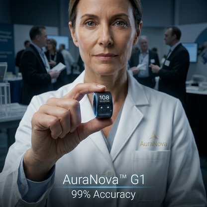 🎉 70% OFF Launch Offer🔥AuraNova™ G1 Non-Invasive Smart Ring