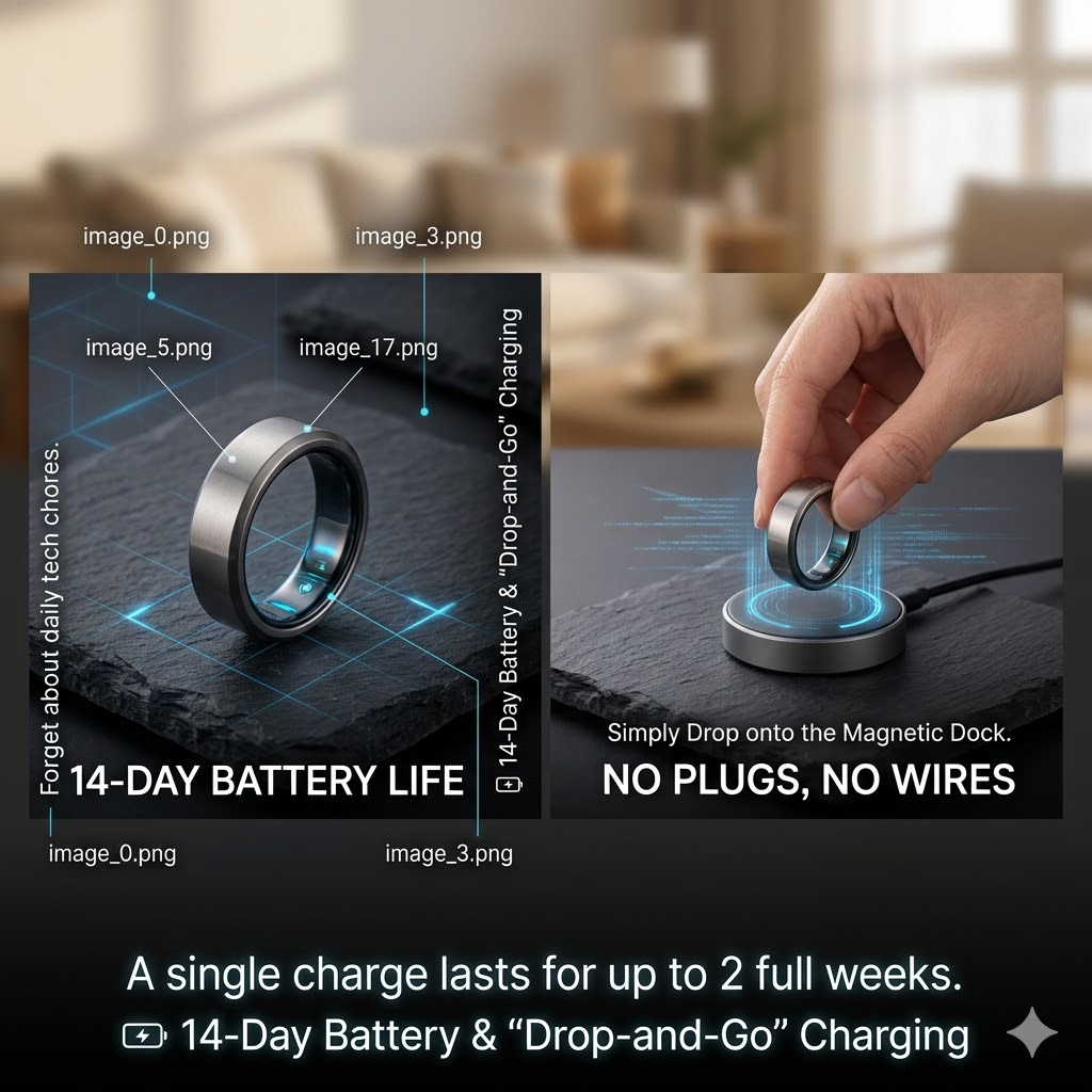 🎉 70% OFF Launch Offer🔥AuraNova™ G1 Non-Invasive Smart Ring