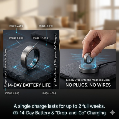 🎉 70% OFF Launch Offer🔥AuraNova™ G1 Non-Invasive Smart Ring