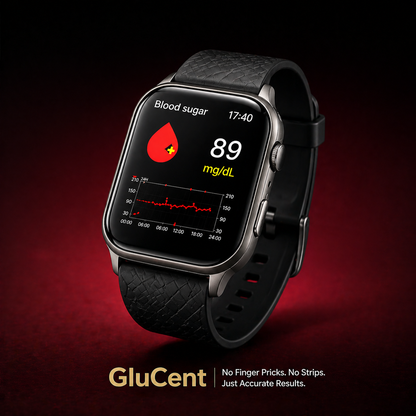 🔥Final 2 Hours – Limited Stock Left🏆GluCent™ Non-Invasive Smart Blood Sugar Tracking Device 99.9% Accuracy (Mayo Clinic Recommended)