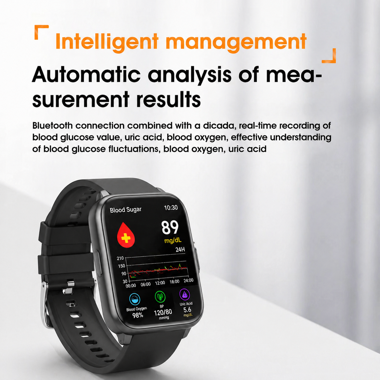 🔥Final 2 Hours – Limited Stock Left🏆GluCent™ Non-Invasive Smart Blood Sugar Tracking Device 99.9% Accuracy (Mayo Clinic Recommended)