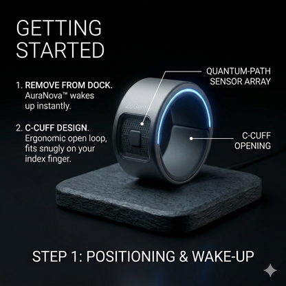 🎉 70% OFF Launch Offer🔥AuraNova™ G1 Non-Invasive Smart Ring
