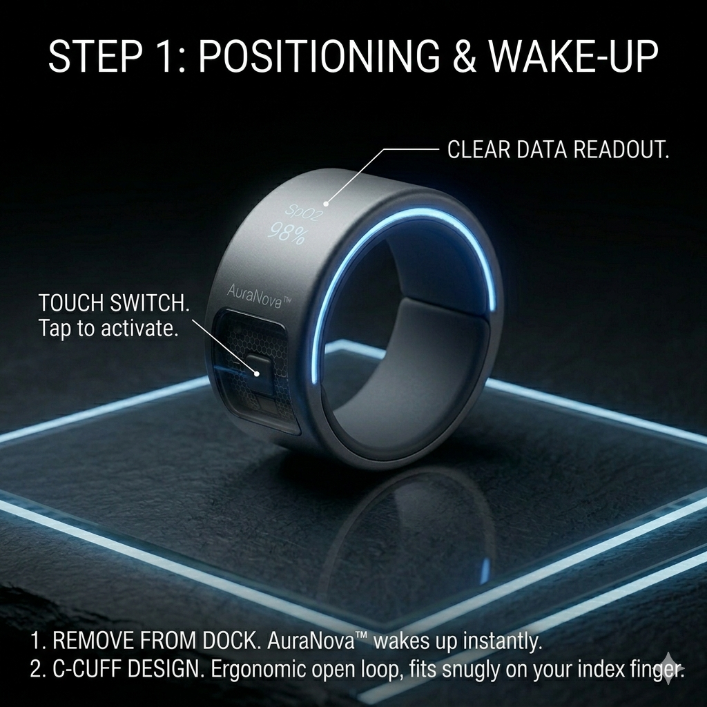 🎉 70% OFF Launch Offer🔥AuraNova™ G1 Non-Invasive Smart Ring